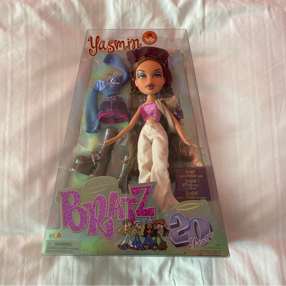 NIB NRFB bratz 20th anniversary yasmin doll